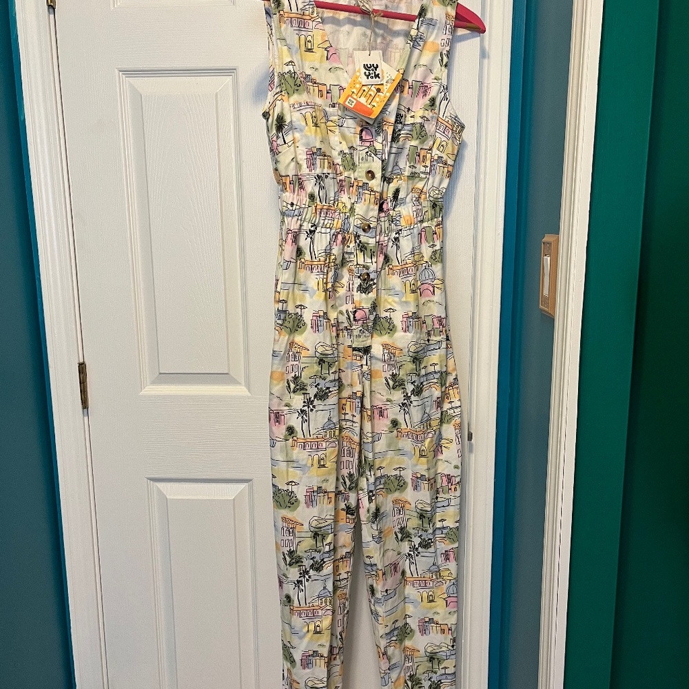 Lucy and Yak boiler sleeveless boiler suit BNWT